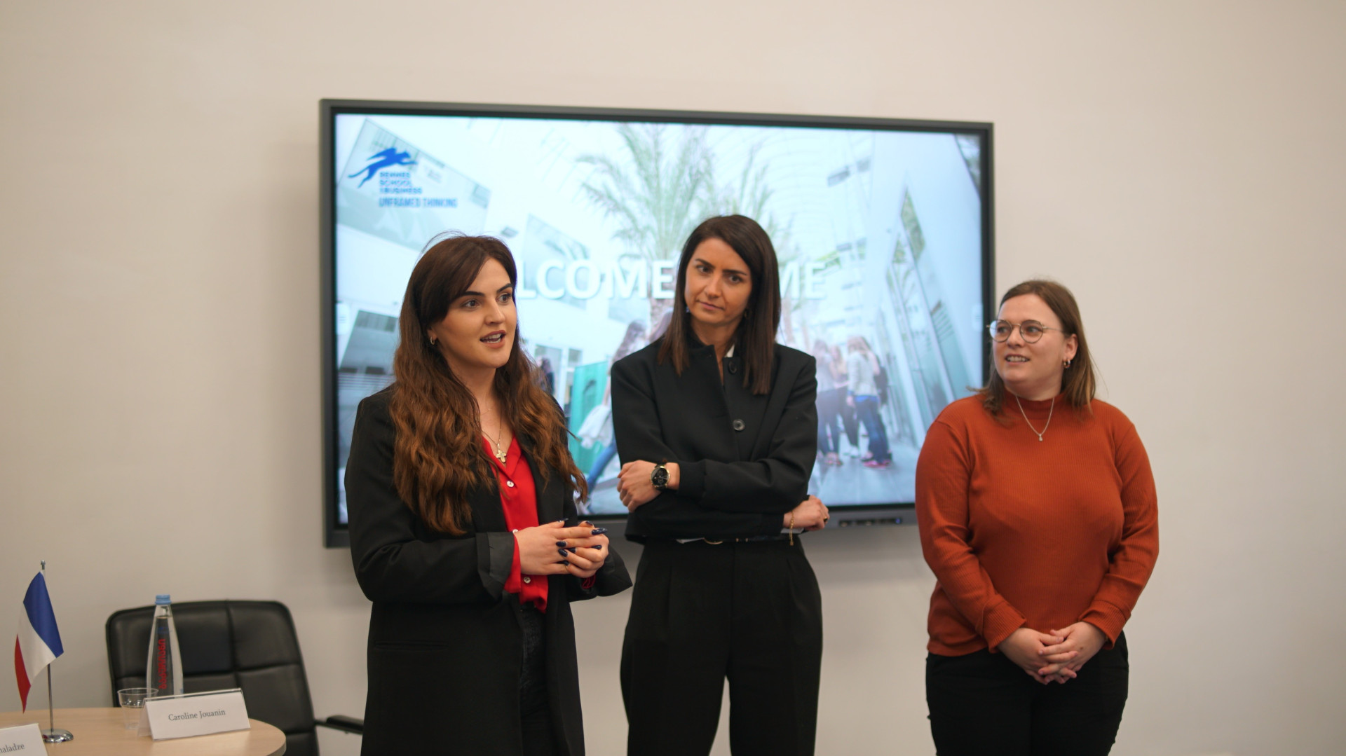 რენის ბიზნესის სკოლის წარმომადგენლების ვიზიტი